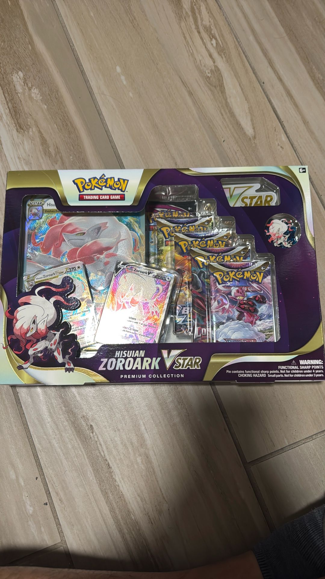 Pokémon Hisuian Zoroark V Star Premium Collection 