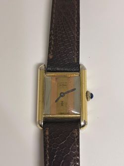 CARTIER Must De TRINITY DIAL MECHANIC