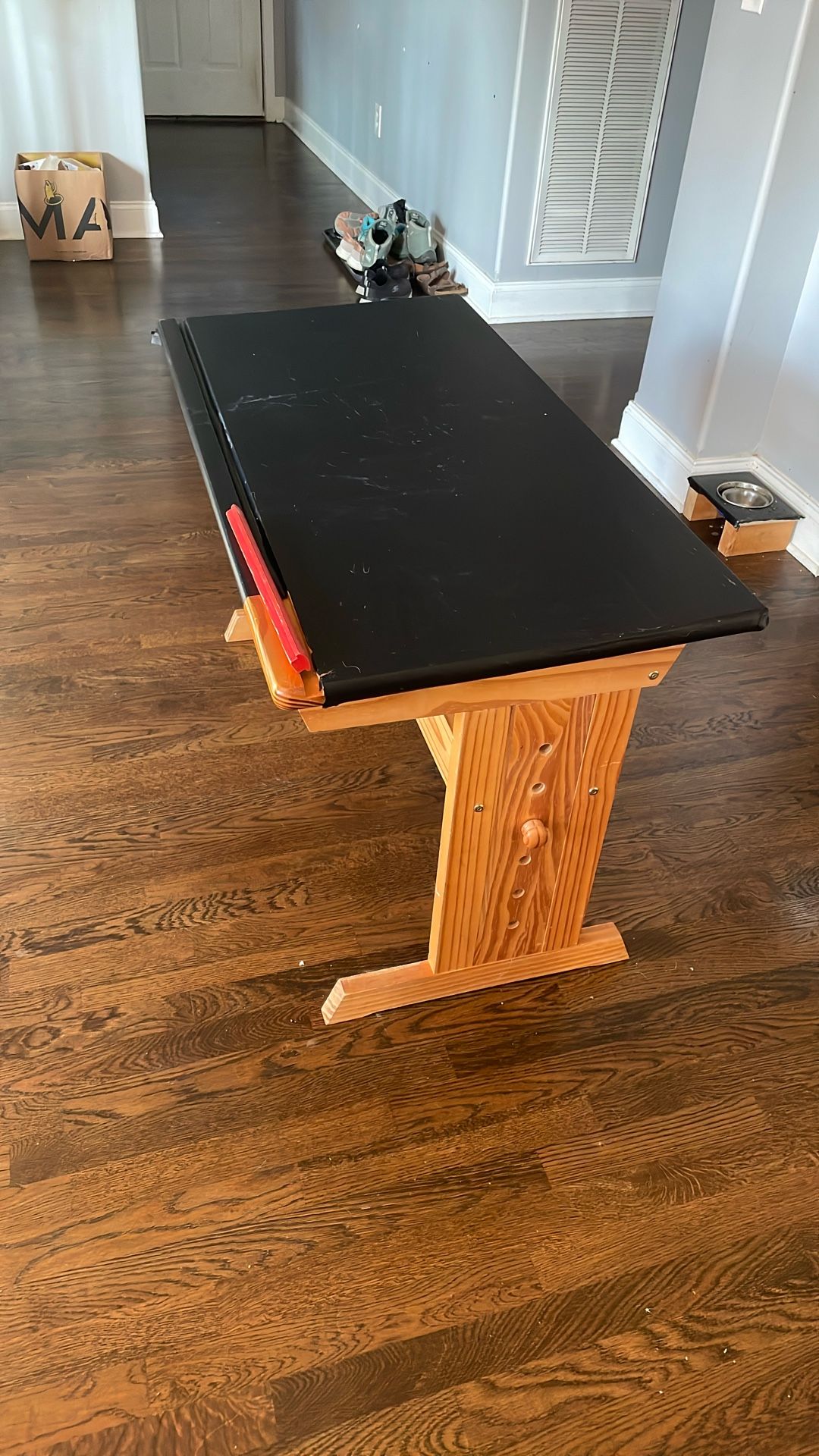 Wood Desk-Adjustable