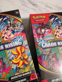 Pokemon Chaos Rising booster box bundle kit