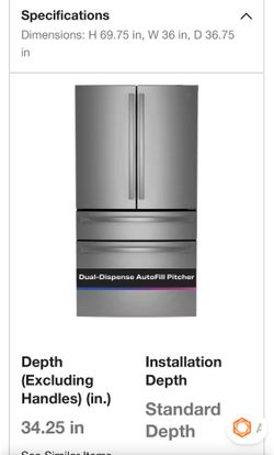 BRAND NEW GE REFRIGERATOR GE PRODILE NEW