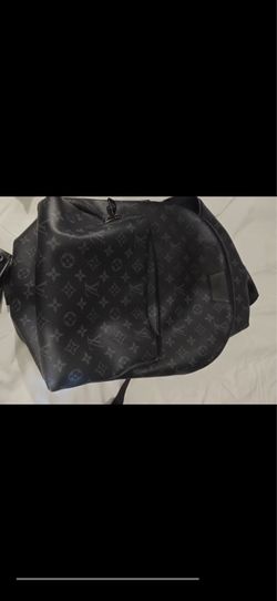 Louise Vuitton black monograms backpack very new