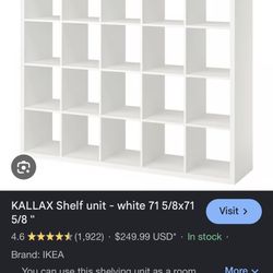 IKEA Kallax 5x5