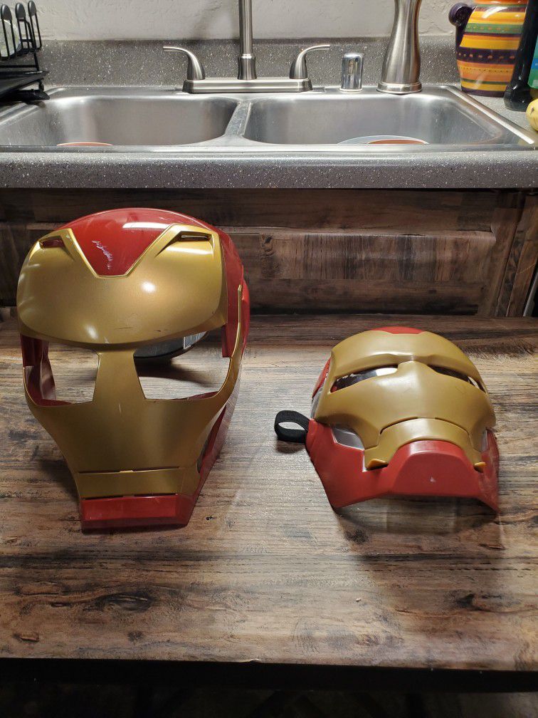 X2  Iron Man Face Mask