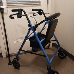 Walker Guardian 300 Lb Beautiful Cornflower Blue And Black Shiny Diamond This Thing Is Gorgeous And Brand New Indoor/outdoor Use With Storage Bag Incl