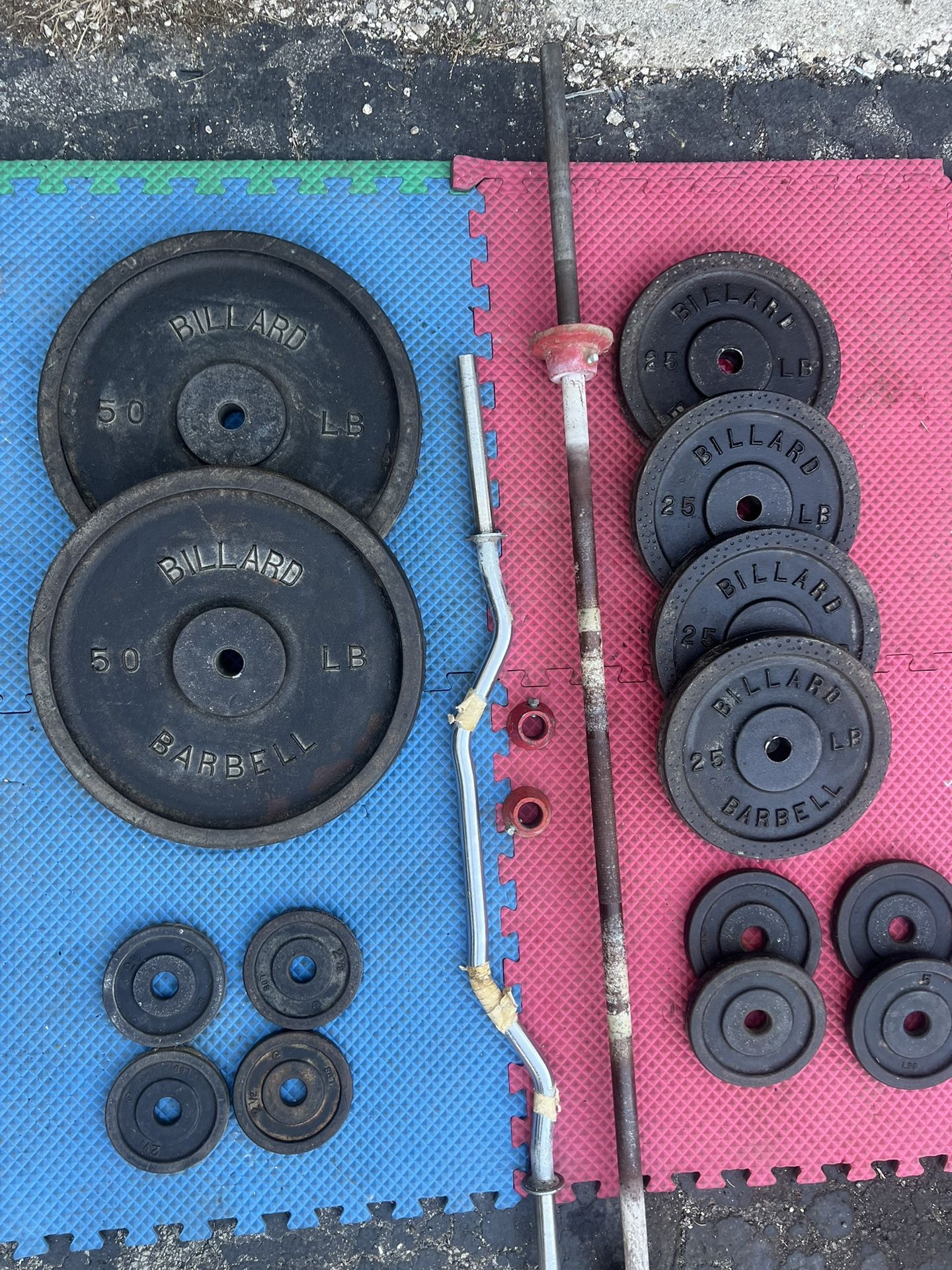 1 Inch Standard Weight Set With Bars