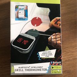 FREE - Sharper Image Bluetooth Grill Thermometer
