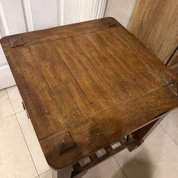 Solid Oak End Tables