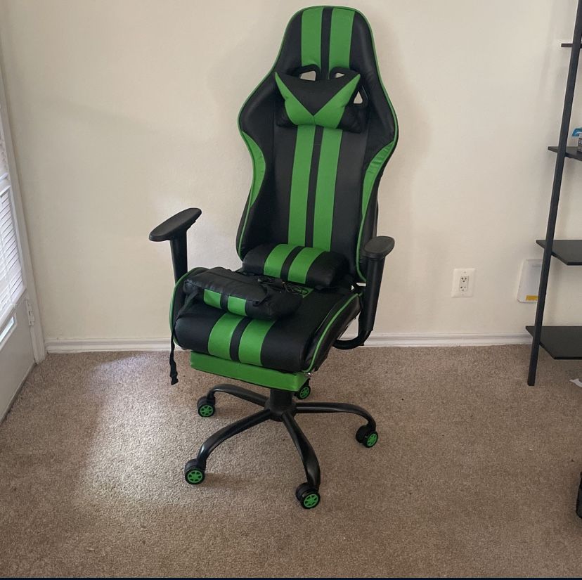 Soontrans Green Gaming Chair