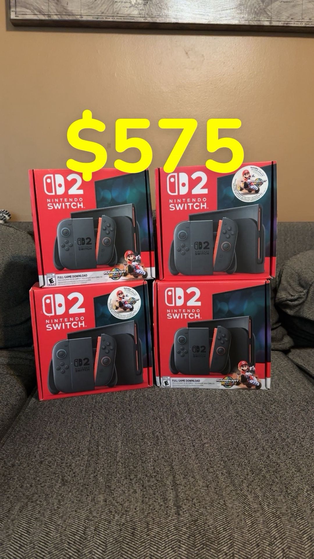 Nintendo Switch 2 Mario Kart World Bundle