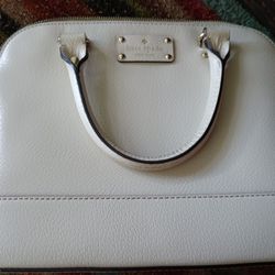 Womens Kate Spade New York Satchel Leather Crossbody Handbag Purse