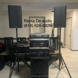 Renta De Audio