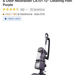 Shark Rotator Pet Pro Lift Away Vacuum 