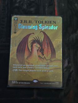 Magic the Gathering The Hobbit Gleaming Splendor Surge Foil