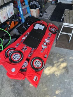 2 Kids RACE car Beds. 