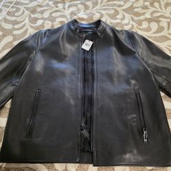 Coach Leather Racer (L)