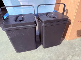 Trash can - Bucket Lid and Handle