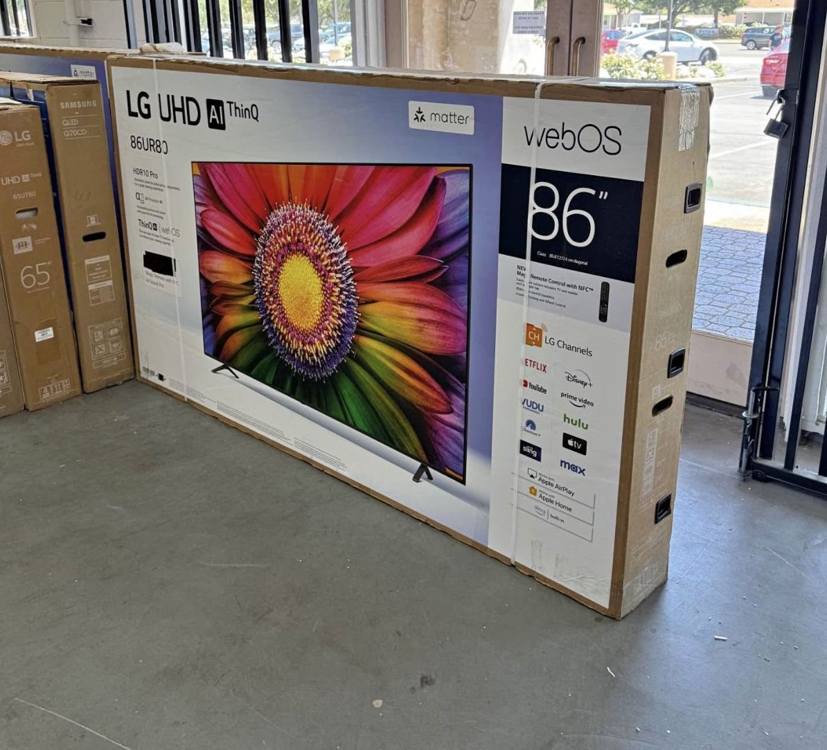 86” Lg UHD 4K Smart TV LCD Led 120Hz 