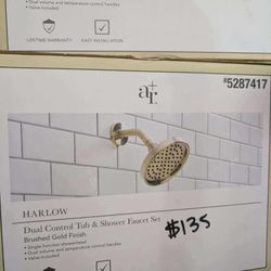 Tub And Shower Faucet Set