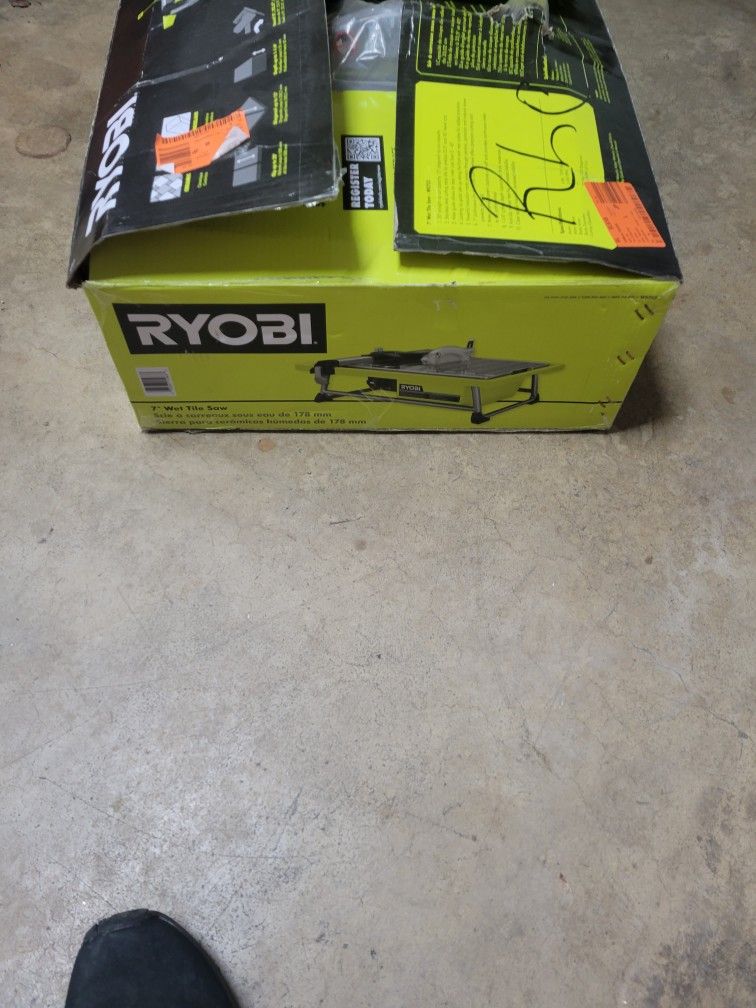 New 7 Inch Wet Tile Cutter
