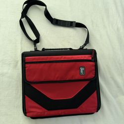Red Organizer And Duffle Bag 
