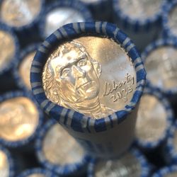 2023D Jefferson Nickel Uncirculated BU Roll 40 Untouched Coins