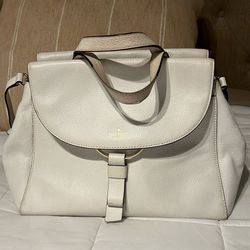 White Kate Spade purse 