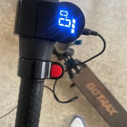 Gotrax Electric Scooter Comes With Charger Still Rides Smooth 