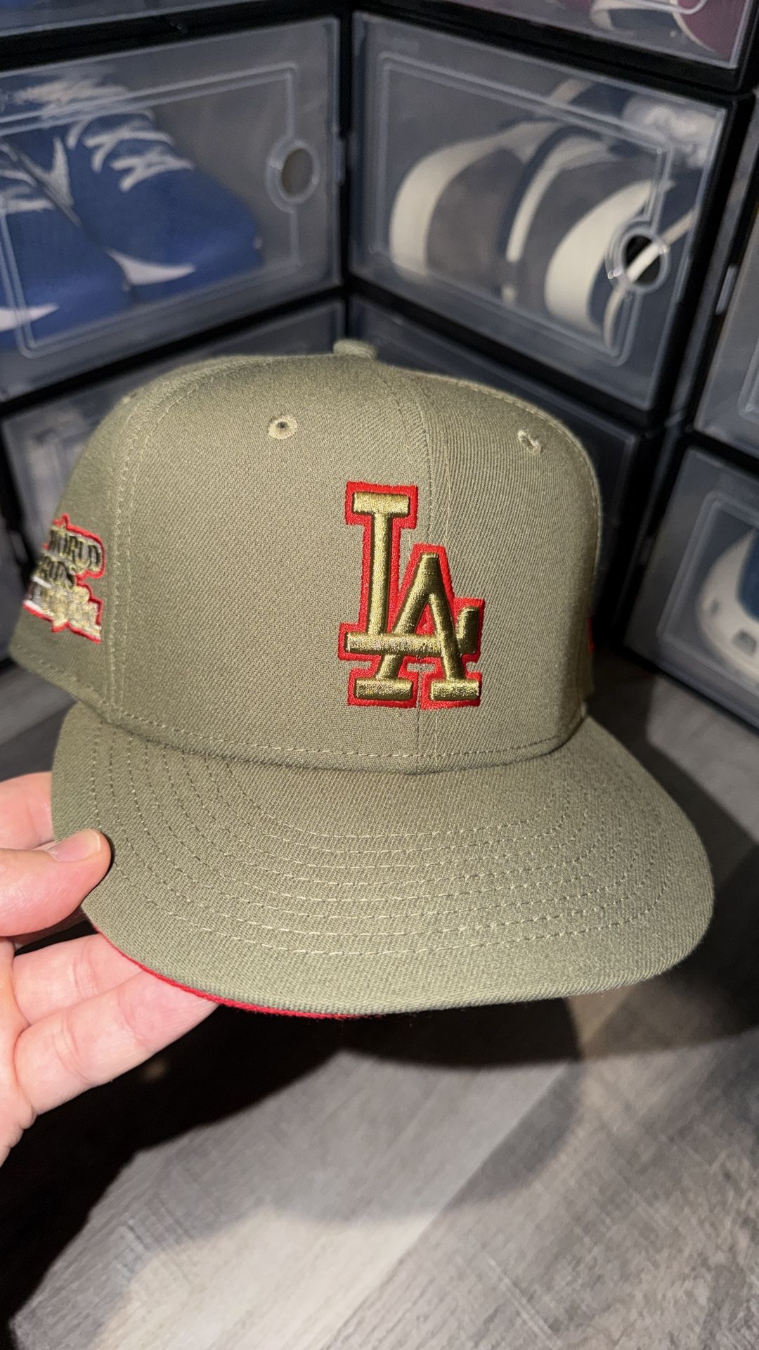 Dodgers new era fitted hat