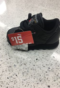 Reebok Classic leather baby sizes sale 15.00 sizes 3 infants to 7.5
