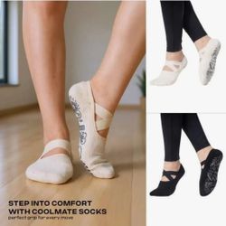 Coolmates ATHLETIC SOCKS Barre Elastic Strap Socks