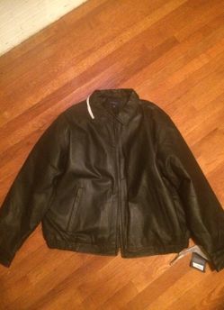 2x Leather jacket
