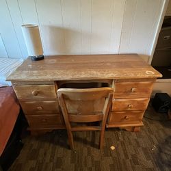 Beautiful Old Wood Desk