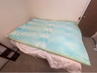 FREE Comfortable Queen Bed Memory Foam Mattress Topper