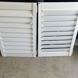 22” By 34” Shutters