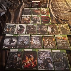 Xbox 360 Games Lot Of 22