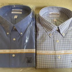 Round Tree & Yorke Gold Label Men’s Wrinkle Free Dress Shirts
