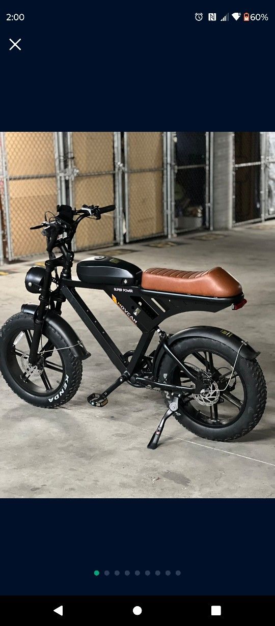 Movcan Ebike 32mph 1000w W/ Helmet & Lock