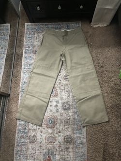 Double Knee Dickies Loose Fit Khaki