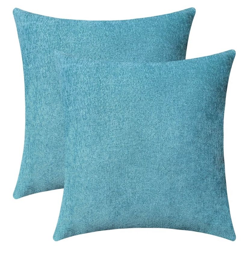18” x 18” Throw Pillow Covers (2)