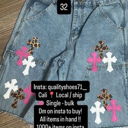 Chrome Heart Jorts 