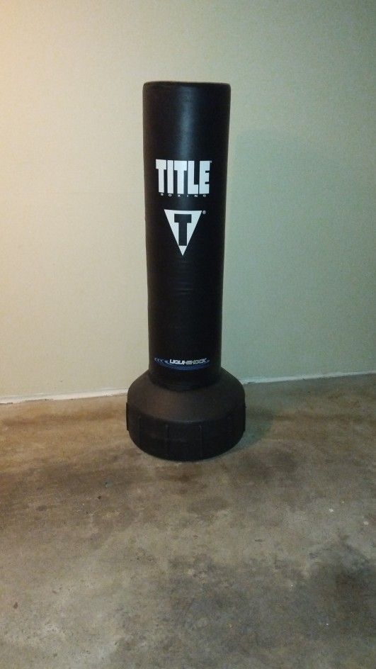 Title Liqui-Shock Freestanding Punching Bag 