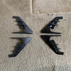 Tesla Side Camera Fender Vent Decal