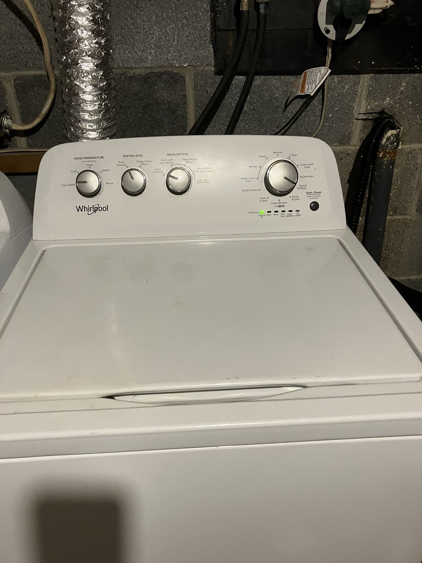 Whirlpool washer