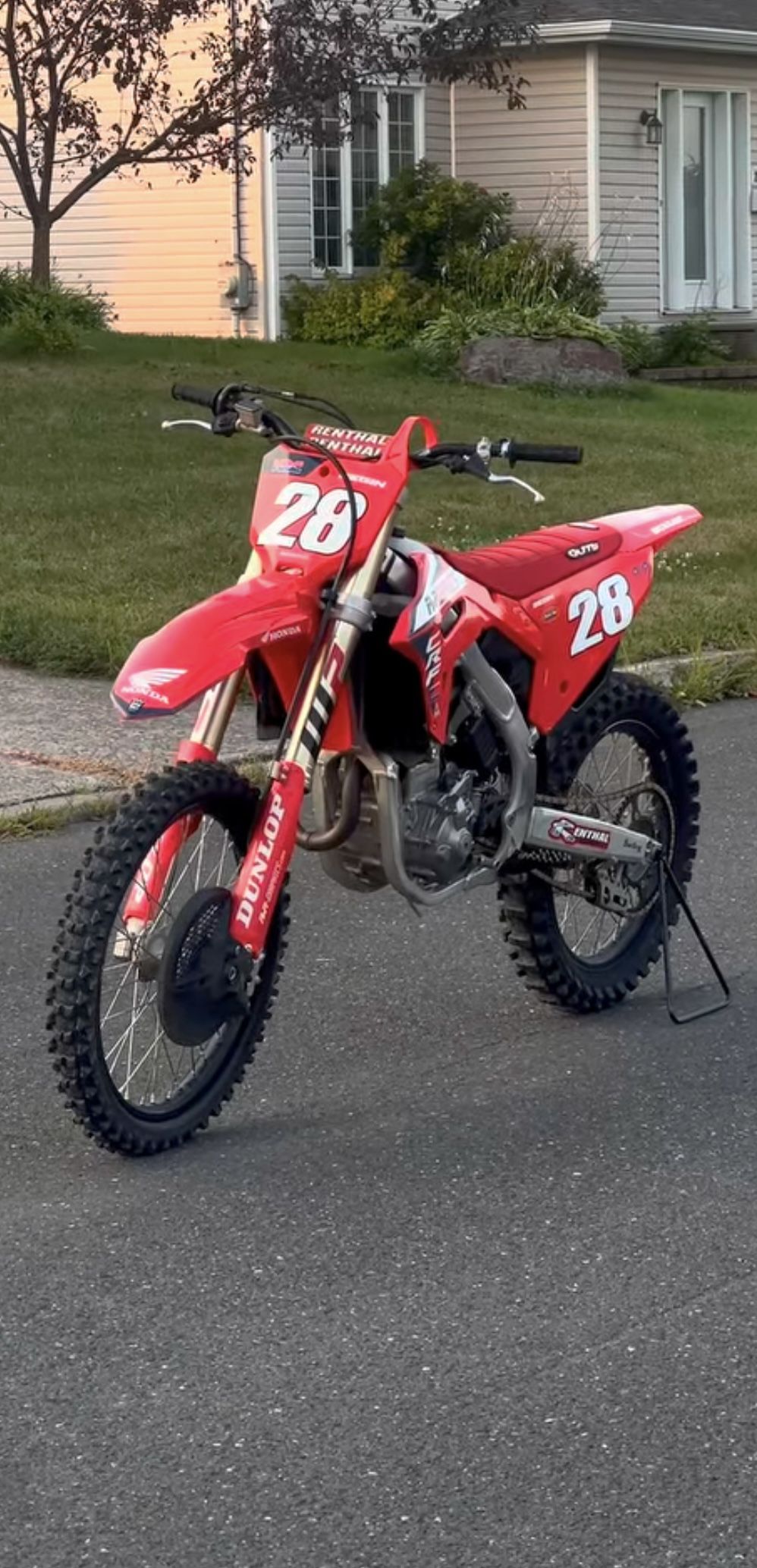 Honda Crf250f Dirt bike 