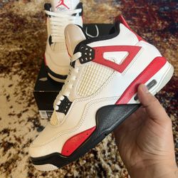Jordan Retro 4 Red Cement 