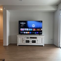 75 Inch Smart tV Vizio And Entertainment Center