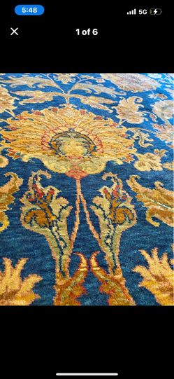 9x12 Feet Ethan Allen New Zaland Wool Rug