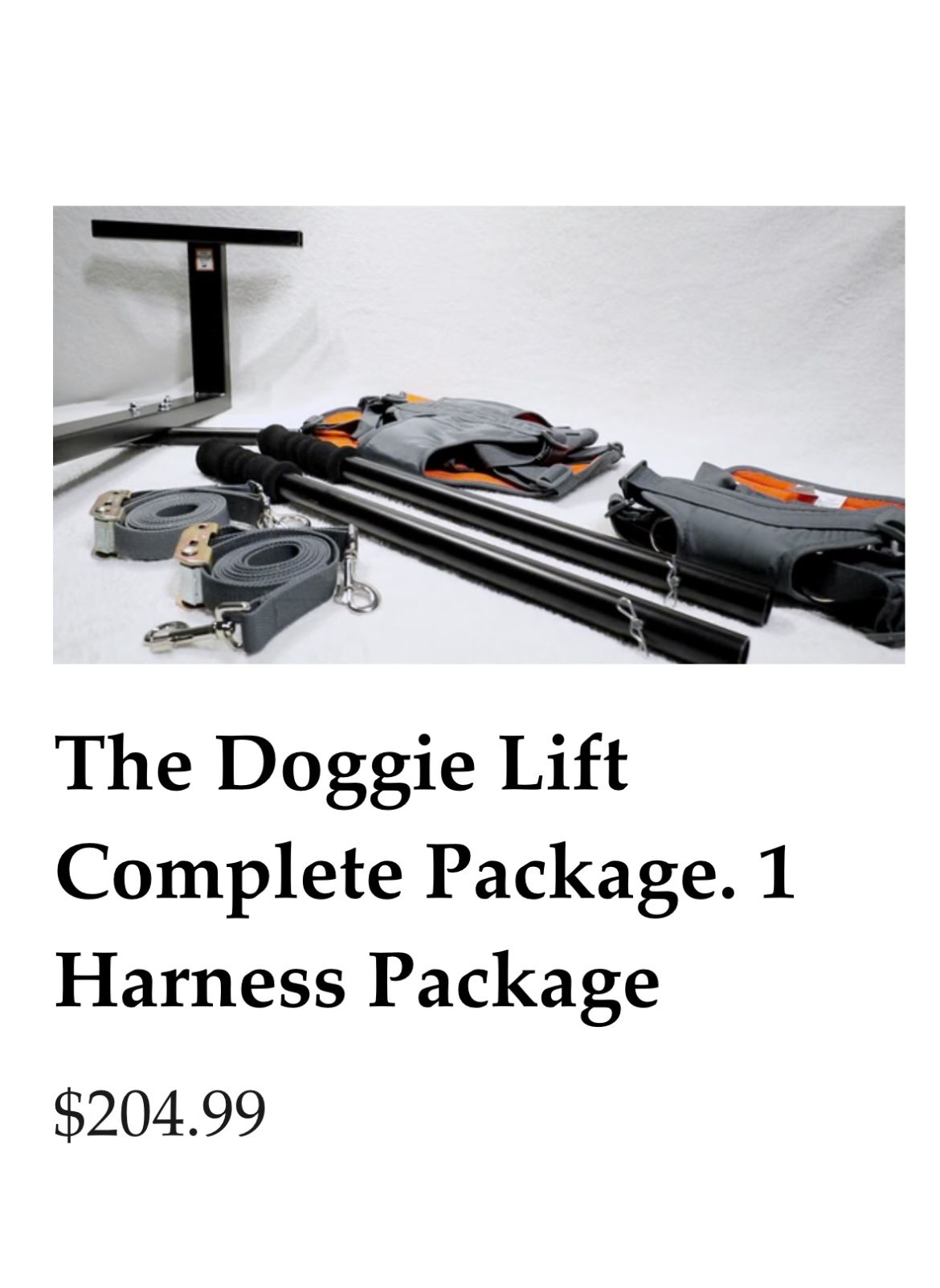 Dog Grooming Harness
