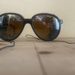 Glacier Sunglasses w/ leather Sides